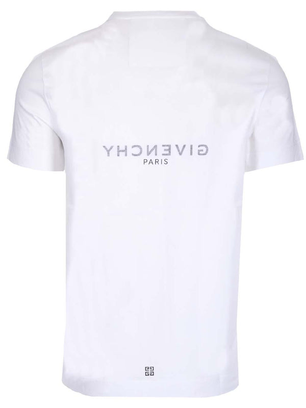 Givenchy White paris Reverse T-shirt - Men - Piano Luigi