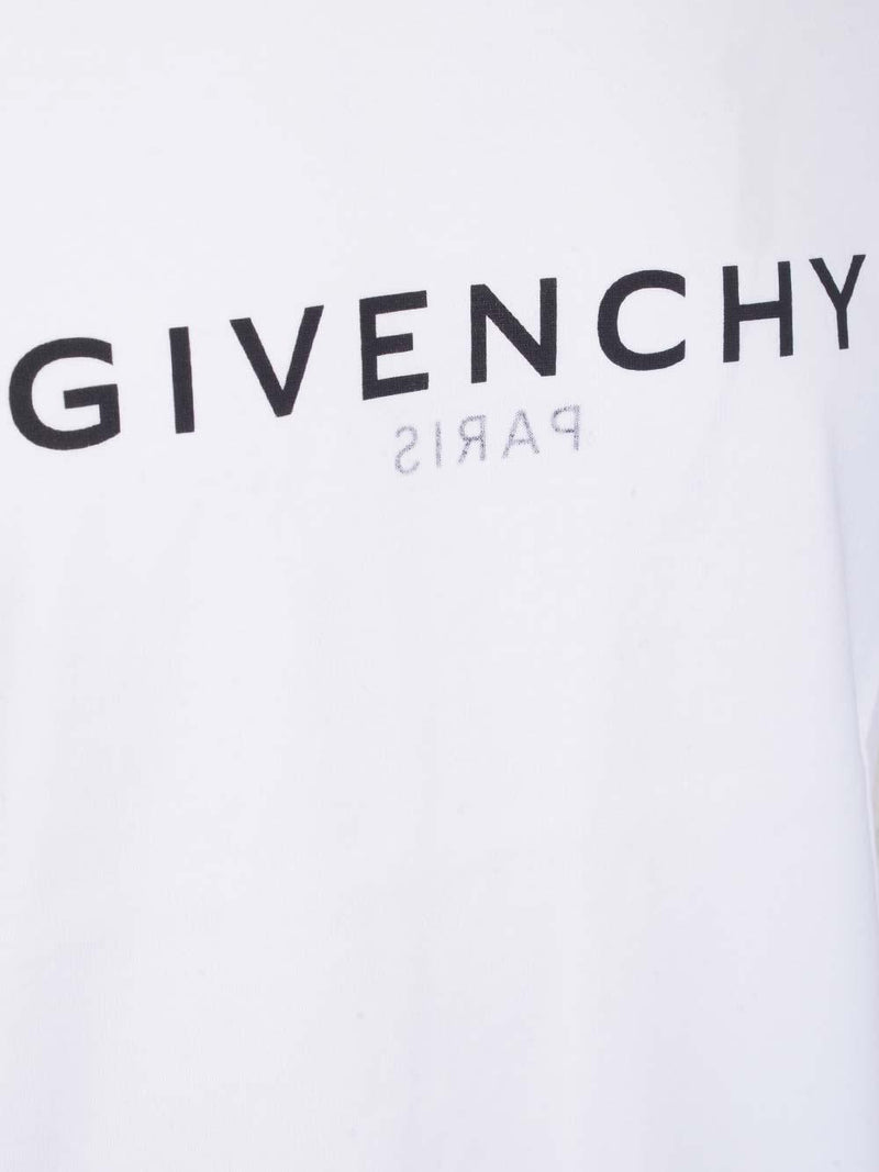 Givenchy White paris Reverse T-shirt - Men - Piano Luigi