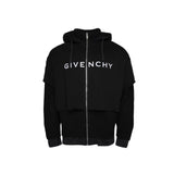 Givenchy Zipped Hoodie Sweatshirt - Men - Piano Luigi