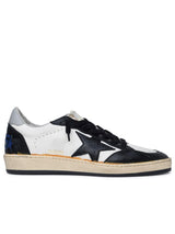 Golden Goose ball Star White Leather Sneakers - Men - Piano Luigi