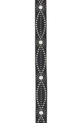 Golden Goose Black Leather Titan Belt - Women - Piano Luigi