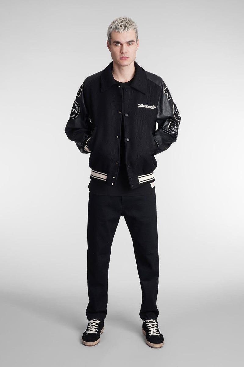 Golden Goose Bomber In Black Wool - Men - Piano Luigi