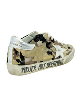 Golden Goose Camou Leather Superstar Sneakers - Women - Piano Luigi