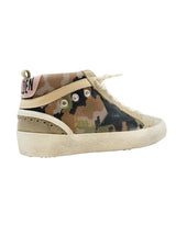 Golden Goose Camouflage Leather Mid Star Sneakers - Women - Piano Luigi