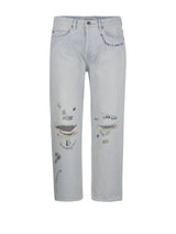 Golden Goose Distressed Cropped Jeans - Men - Piano Luigi