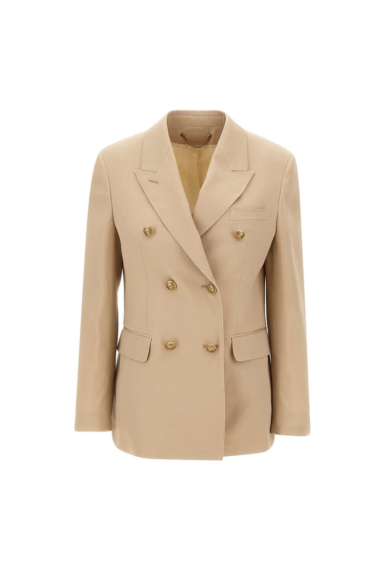 Golden Goose diva Wool Double-breasted Blazer - Women - Piano Luigi