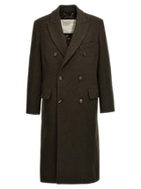 Golden Goose Double-breasted Long Sleeved Coat - Men - Piano Luigi