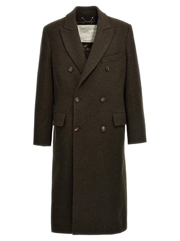 Golden Goose Double-breasted Long Sleeved Coat - Men - Piano Luigi