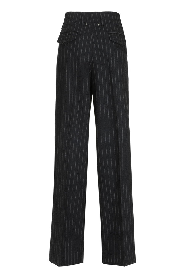 Golden Goose Flavia Virgin Wool Trousers - Women - Piano Luigi