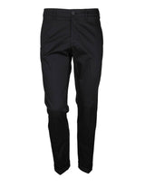 Golden Goose Golden Black Cotton Pants - Men - Piano Luigi