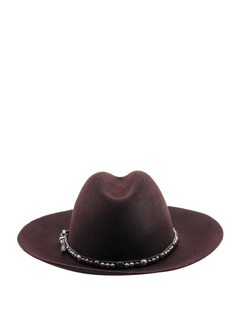 Golden Goose Golden Fedora Hat - Unisex - Piano Luigi