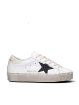 Golden Goose Hi Star Leather Upper Cocco Printed Leather Star And Heel - Women - Piano Luigi