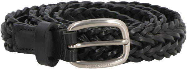 Golden Goose Houston Woven Leather Belt - Women - Piano Luigi