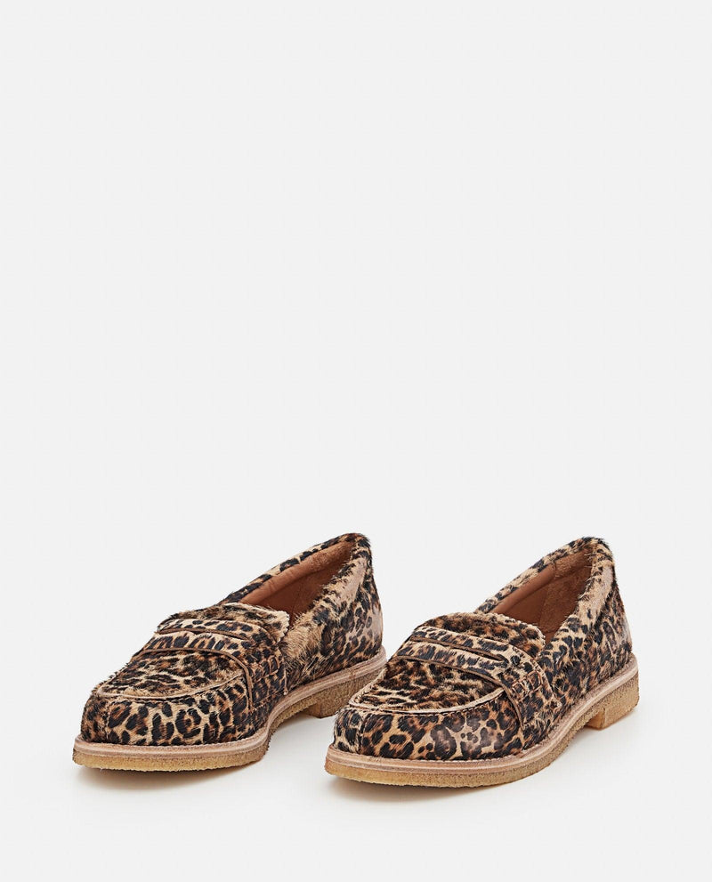 Golden Goose Jerry Leopard Print Horsy Leather Loafers - Women - Piano Luigi
