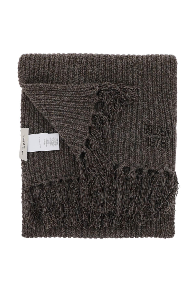 Golden Goose Journey Wool And Cashmere Scarf - Men - Piano Luigi