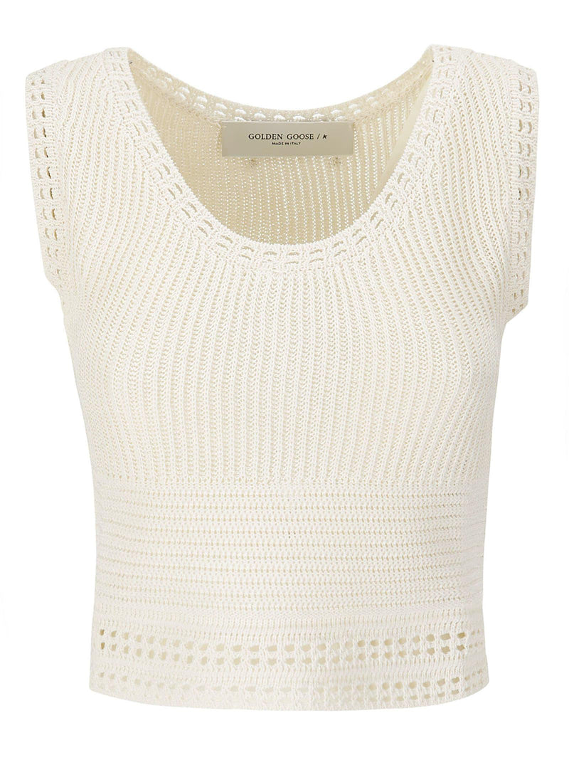 Golden Goose Journey Ws Top Cotton Tricot - Women - Piano Luigi