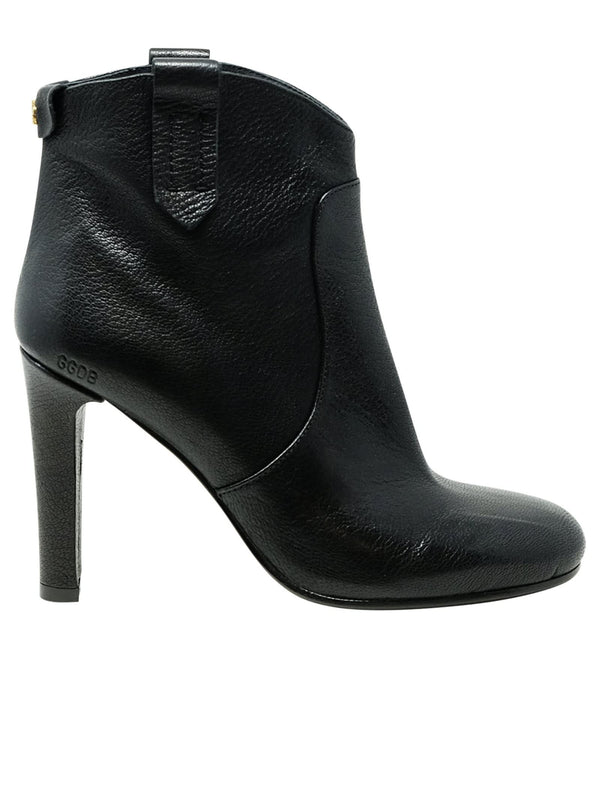 Golden Goose Kelsey Black Leather Ankle Boots - Women - Piano Luigi