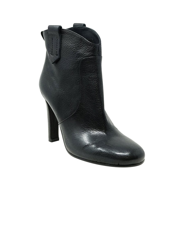 Golden Goose Kelsey Black Leather Ankle Boots - Women - Piano Luigi