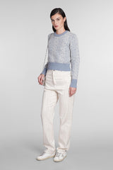 Golden Goose Kim Pants In White Cotton - Women - Piano Luigi