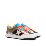 Golden Goose Leather And Fabric Sneakers - Men - Piano Luigi