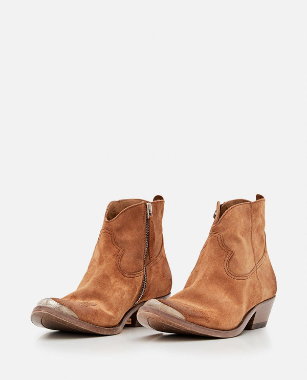 Golden Goose Leather Ankle Boots - Women - Piano Luigi