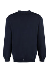 Golden Goose Logo Detail Cotton Cardigan - Men - Piano Luigi