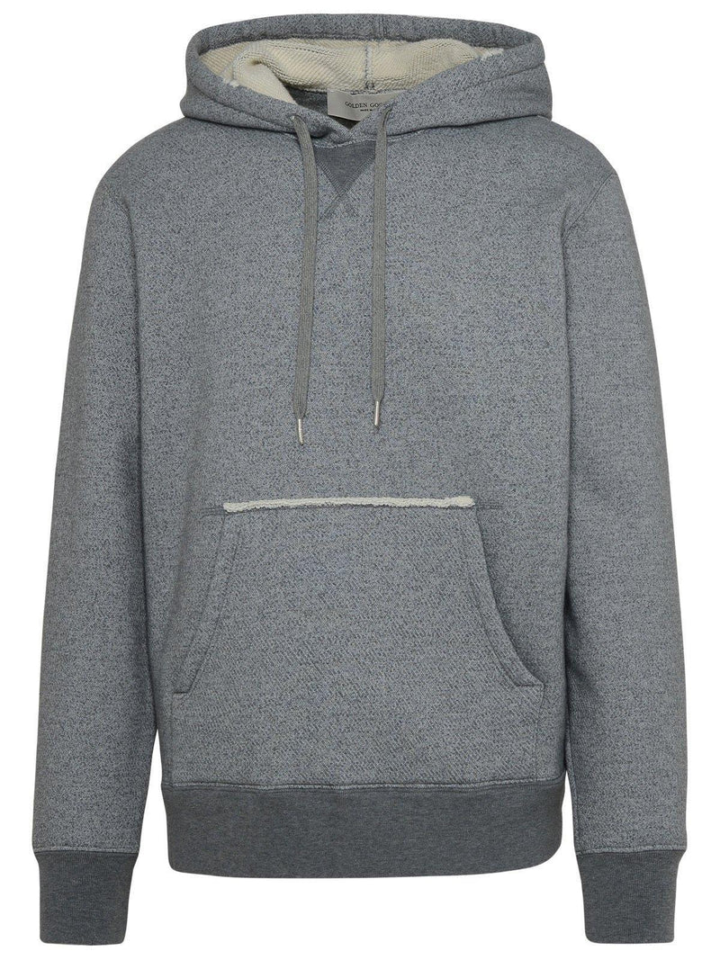 Golden Goose Long-sleeved Drawstring Hoodie - Men - Piano Luigi