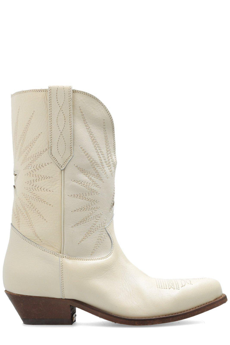 Golden Goose Low Wish Star Cowboy Boots - Women - Piano Luigi