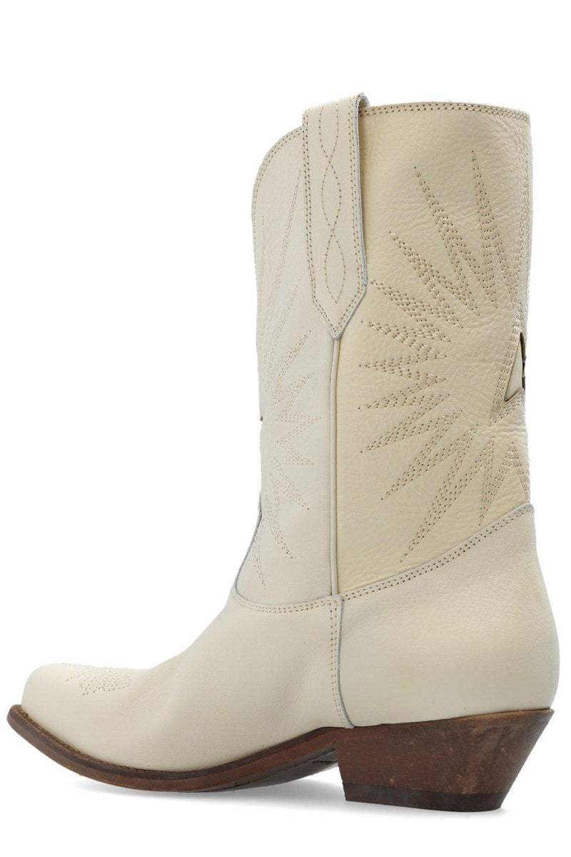 Golden Goose Low Wish Star Cowboy Boots - Women - Piano Luigi