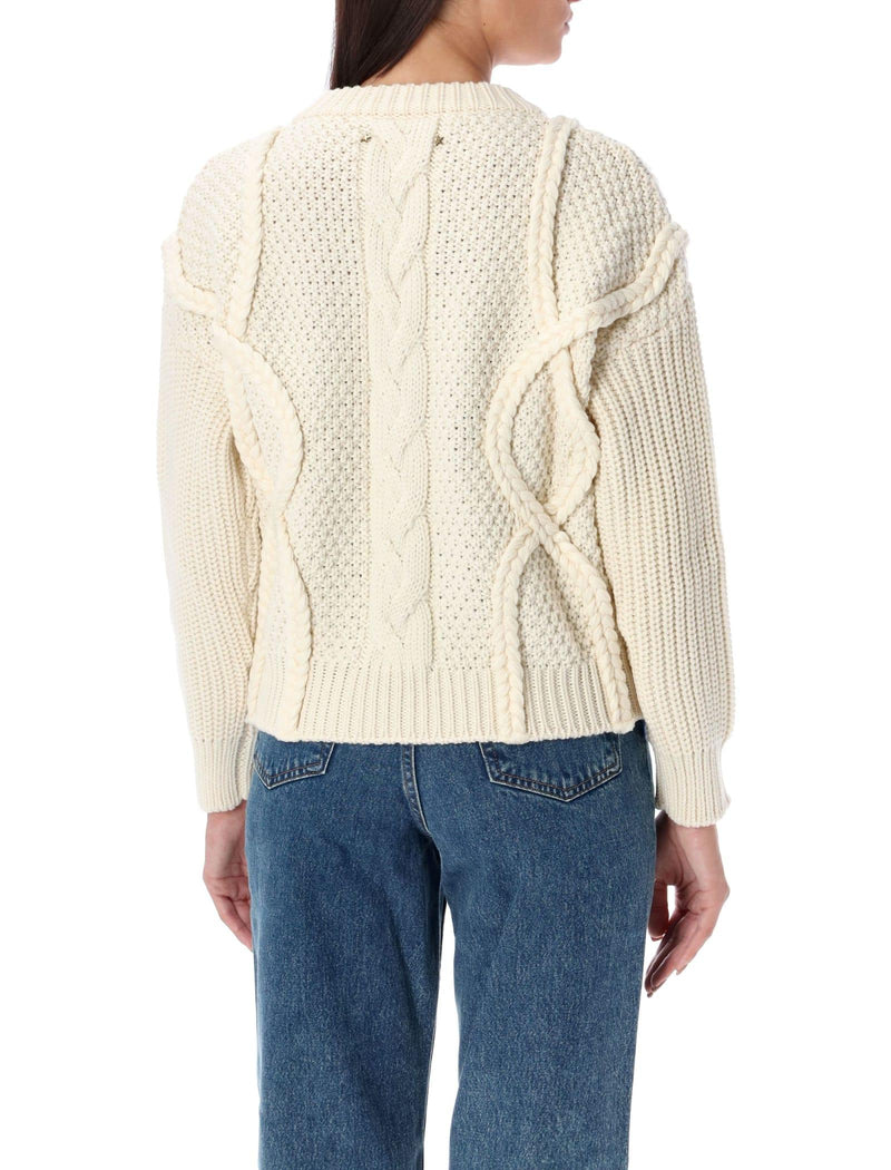 Golden Goose Round-neck Sweater - Women - Piano Luigi