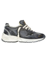 Golden Goose Running Dad Net And Suede Upper Leather Star Net H - Women - Piano Luigi