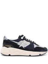 Golden Goose Running Sole Net And Suede Upper Suede Toe Spur And Edge Around Leather Star And Spoiler - Men - Piano Luigi