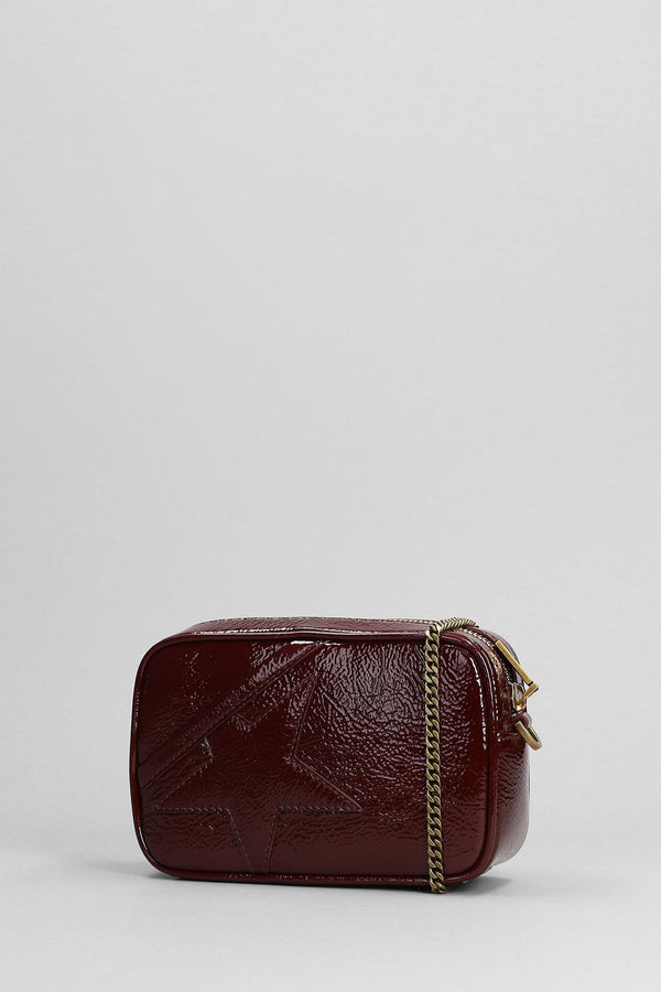 Golden Goose Shoulder Bag In Bordeaux Patent Leather - Women - Piano Luigi