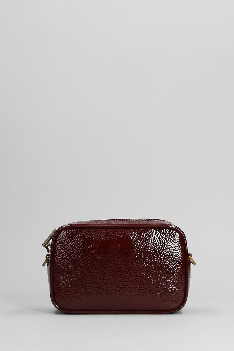 Golden Goose Shoulder Bag In Bordeaux Patent Leather - Women - Piano Luigi