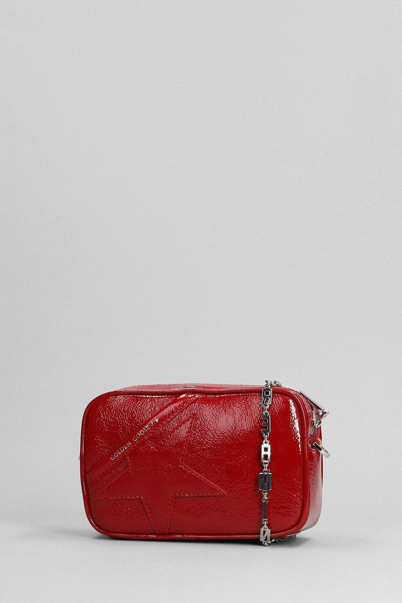 Golden Goose Shoulder Bag In Red Patent Leather - Women - Piano Luigi