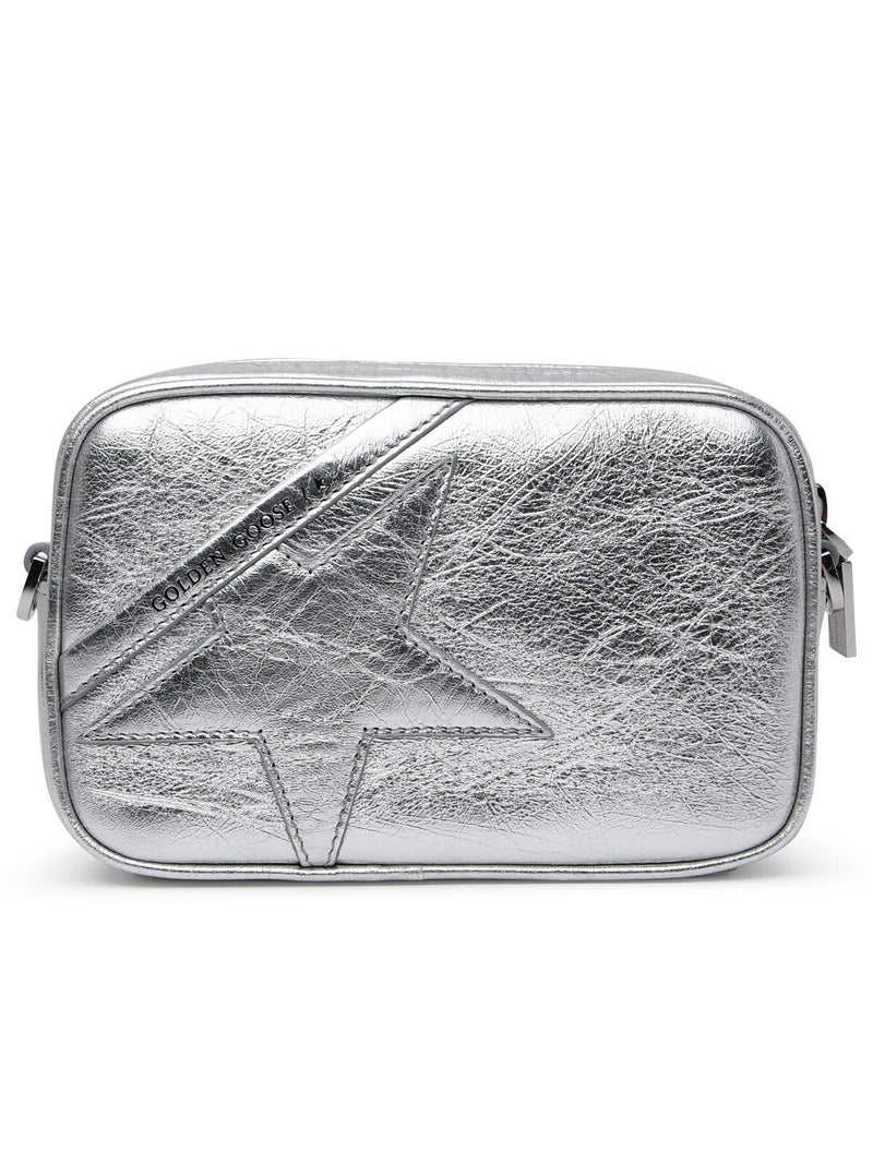 Golden Goose Silver Leather Mini Star Bag - Women - Piano Luigi