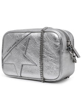 Golden Goose Silver Leather Mini Star Bag - Women - Piano Luigi