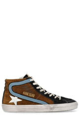 Golden Goose Slide High-top Lace-up Sneakers - Men - Piano Luigi