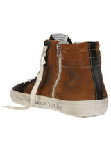 Golden Goose Slide Suede Leather Star - Men - Piano Luigi