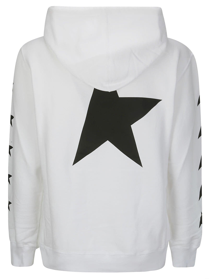 Golden Goose Star/ Ms Regular Hoodie Alighiero/ Multi Star Big - Men - Piano Luigi