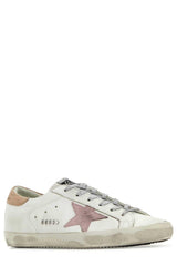 Golden Goose Star Patch Lace-up Sneakers - Women - Piano Luigi