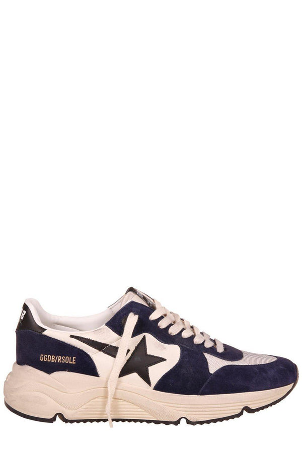 Golden Goose Star Patch Panelled Sneakers - Men - Piano Luigi