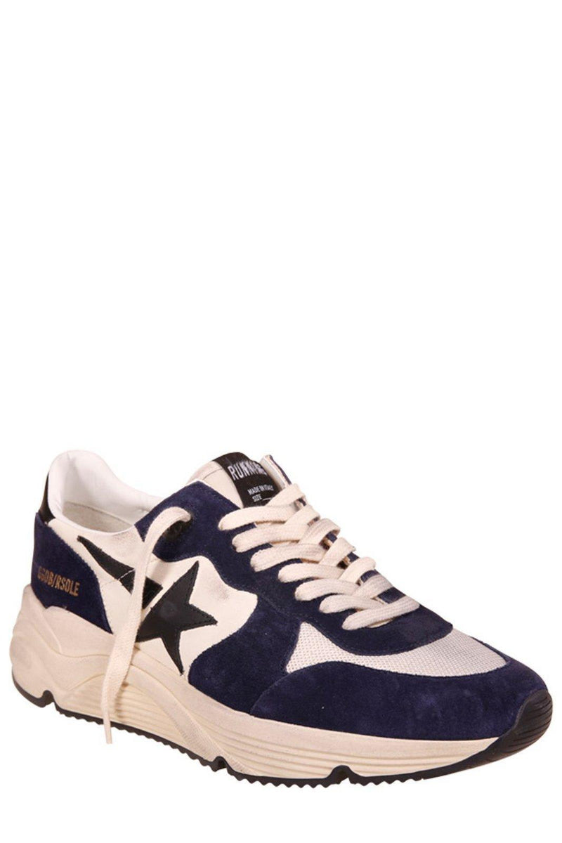 Golden Goose Star Patch Panelled Sneakers - Men - Piano Luigi