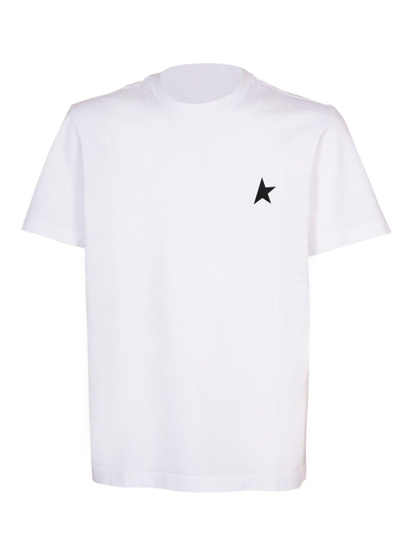 Golden Goose Star Ws Regular T-shirt / Small Star/ Blackboard - Women - Piano Luigi