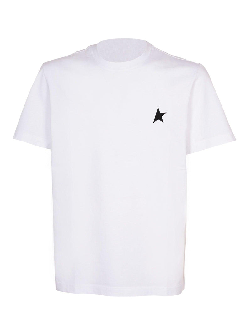 Golden Goose Star Ws Regular T-shirt / Small Star/ Blackboard - Women - Piano Luigi