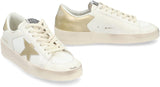 Golden Goose Stardan Leather And Fabric Low-top Sneakers - Women - Piano Luigi