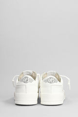 Golden Goose Stardan Sneakers In White Leather - Men - Piano Luigi