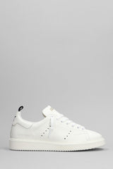 Golden Goose Starter Sneakers In White Leather - Women - Piano Luigi