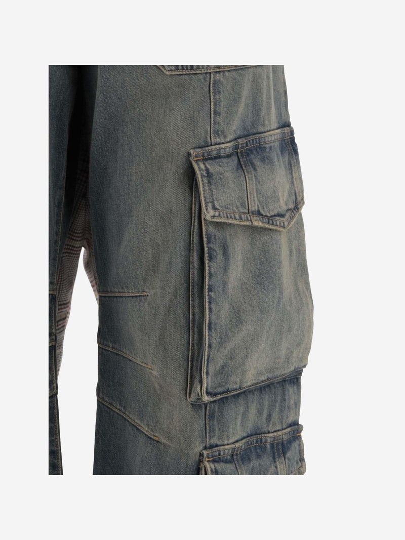 Golden Goose Straight-leg Denim Cargo Pants - Women - Piano Luigi