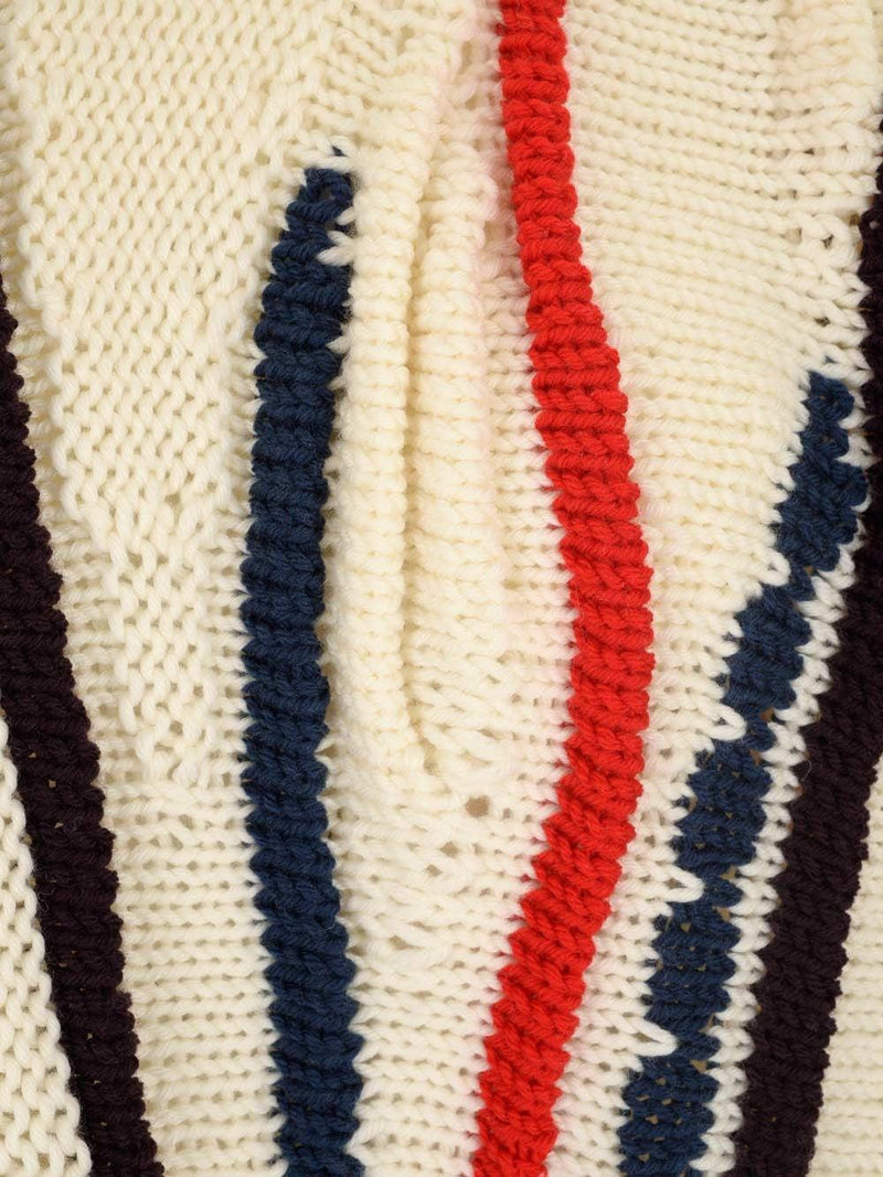 Golden Goose Striped Knit Sweater - Women - Piano Luigi